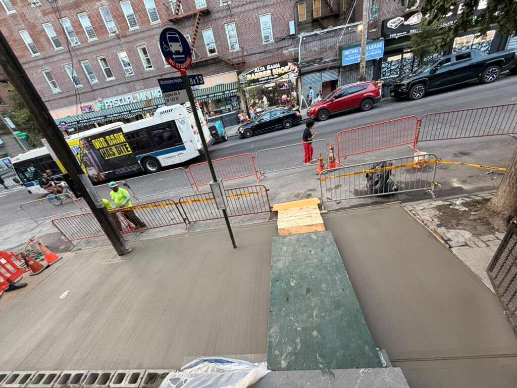 How We Replaced a Worn Sidewalk at 954 Ogden Ave, Bronx